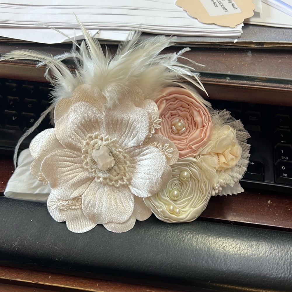 Tattered Feather headband